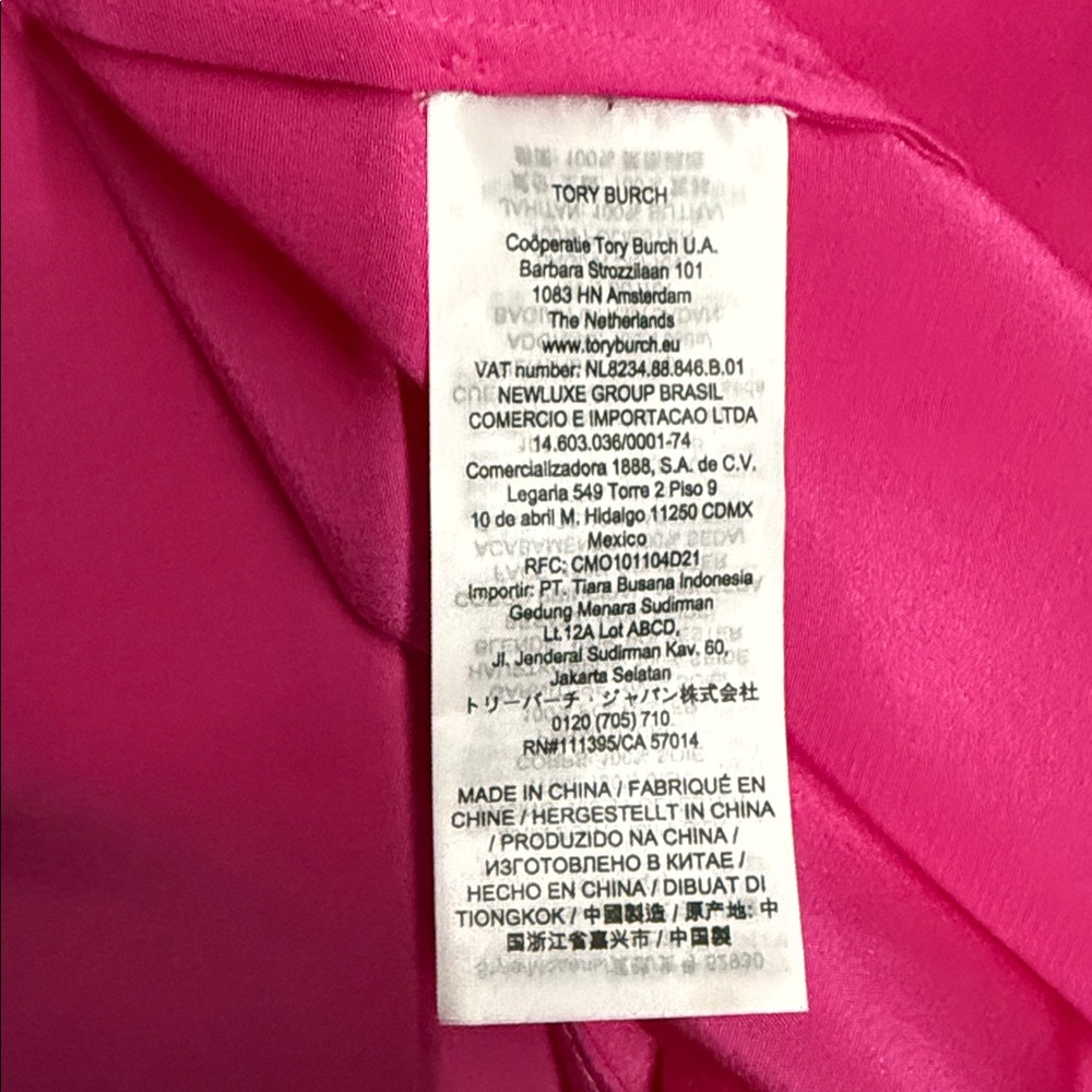 Tory Burch Fuchsia Blouse - Picture 5 of 10